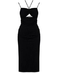 Pinko - Midi-Kleid Mit Verstellbaren Trägern - Lyst