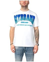 My Brand - Baumwoll T-Shirt - Lyst
