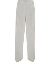 Semicouture - Trousers > wide trousers - Lyst