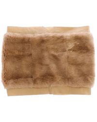 Dolce & Gabbana - Luxuriöser r mink pelz schal - Lyst