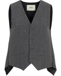 Fendi - Vests - Lyst