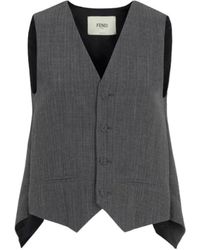 Fendi - Vests - Lyst
