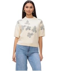 Object - Truien & Vesten ,Polyester Laney Rubin Ss Pullover - Lyst