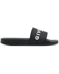 Givenchy - Klassische Pool-Slides Mit Logo - Lyst