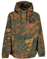 Timberland - Chaqueta Aop Cortavientos Extraible Para Hombre - Lyst