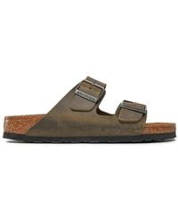 Birkenstock - Schoenen ,Groen ,Leer Arizona Sandalen - Lyst