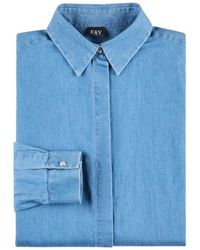 Fay - Shirts - Lyst