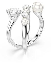 Swarovski - Klassischer Kristall-Matrix-Ring - Lyst