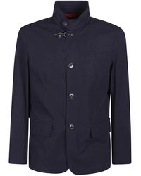 Fay - Jassen ,Blauw ,Stijlvolle Duty Jas - Lyst