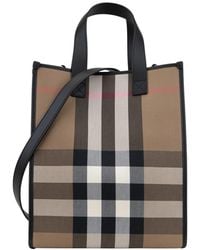 Burberry - Tote Bags - Lyst