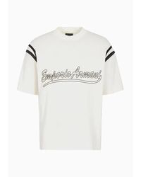 Emporio Armani - Vanilla ice t-shirt - herbst/winter kollektion 2023/2024 - Lyst