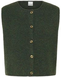 Ichi - Rundhals-Strickpullover - Lyst