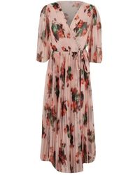 Philosophy Di Lorenzo Serafini - Blumenmuster Langes Kleid Frau - Lyst