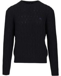 Etro - Rundhals-Pullover - Lyst