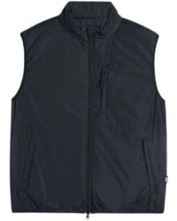 Aspesi - Jassen ,Zwart ,Nylon Jil Nylon Vest - Lyst