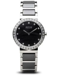 Bering - Armbanduhr ceramic 29 mm armband edelstahl, keramik 10729-702 - Lyst