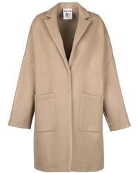 Semicouture - Single-Breasted Coats - Lyst