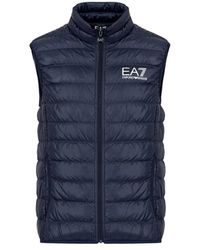EA7 - Core Identity Packable Gilet - Lyst