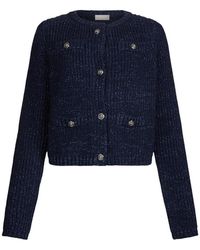 Liu Jo - Truien & Vesten ,Blauw ,Wol Cardigan Van Wol- En Alpacamix - Lyst