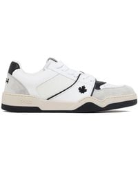DSquared² - Zwarte Esdoornblad Sneakers - Lyst