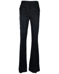 OMBRA MILANO - Wide Trousers - Lyst