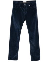 Jacob Cohen - Broeken ,Blauw ,Katoen Corduroy Chinos - Lyst