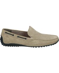 Sioux - Taupe Wildleder Slip-On Schuhe - Lyst
