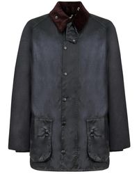 Barbour - Beaufort wax jacket in salvia - Lyst