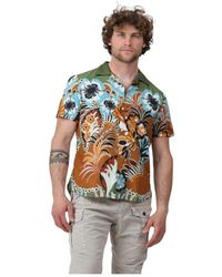 Tintoria Mattei 954 - Short Sleeve Shirts - Lyst