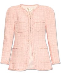 LoveShackFancy - Tweed Jackets - Lyst