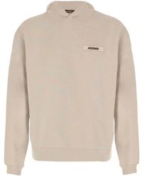 Jacquemus - Hoodies & Sweatvesten ,Katoen Le Hoodie Gros-Grain - Lyst