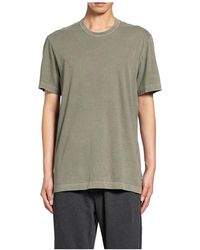 James Perse - Pigment Soft Cotton Crew Neck Shirt - Lyst