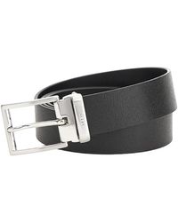 Guess - Schwarzer synthetischer gürtel - Lyst