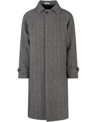 BRERAS Milano - Single-Breasted Coats - Lyst