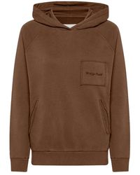 Philippe Model - Hoodies & Sweatvesten ,Bruin ,Katoen Hoodie - Lyst