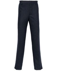 J.Lindeberg - Blaue twill cash flanell freizeithose - Lyst