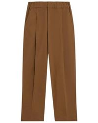 A PAPER KID - Straight Trousers - Lyst
