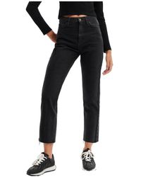Desigual - Schwarze jeans - Lyst