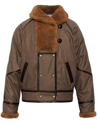 Isabel Marant - Jassen ,Bruin ,Katoen Olinka Jacket - Lyst