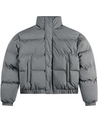 Daily Paper - Jassen ,Grijs ,Polyester Renako Monogram Puffer Jacket - Lyst