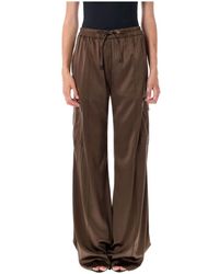 Tom Ford - Zijden Satijnen Cargo Broek - Lyst