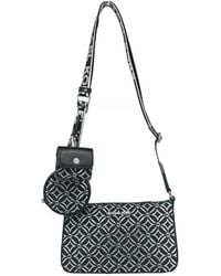 Michael Kors - Crossbody-Tasche Mit Tech-Anhängsel Und Lederbesatz - Lyst