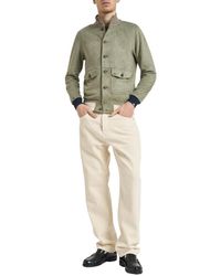 Bob - Jacket Met Suède-Effect - Lyst