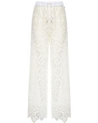 Herno - Wide Trousers - Lyst