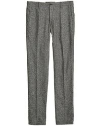 Incotex - Cheviot e Slim Fit Wolle und Seide Hose - Lyst