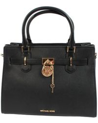 Michael Kors - Schwarze Damenhandtasche Hamilton Stil - Lyst