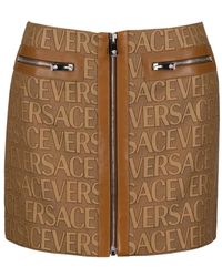 Versace - Skirts > short skirts - Lyst