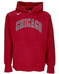 Nike - Herenhoodie Nba City Edition Essential Fleecehoodie Chibul - Lyst