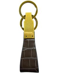 Guess - Certosa Saffiano Smart Sleutelhanger - Lyst