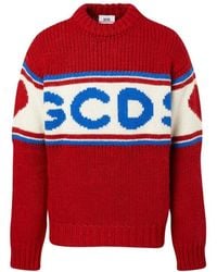 Gcds - Round-Neck Knitwear - Lyst